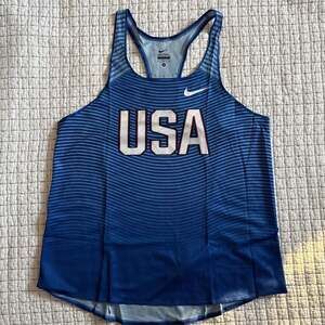 Nike USA Digital Race Day Elite Running Track and Field Singlet Women's M 835974
